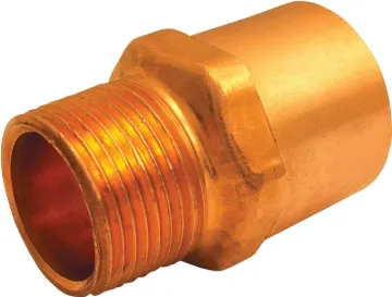 EPC 104R Series 30336 Reducing Pipe Adapter, 3/4 x 1 in, Sweat x MNPT, Copper