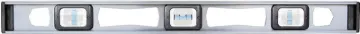 Empire True Blue e55 Series EM55.24 I-Beam Level, 24 in L, 3-Vial, Magnetic, Metal, Blue