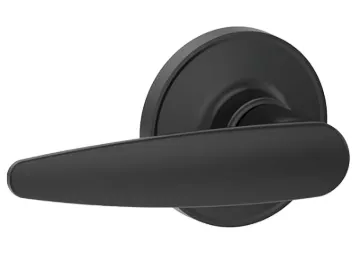 Dexter J Series J10 DOV 622 Non-Locking Lever, Zinc, Matte Black, 2-3/8 to 2-3/4 in Backset, 1-5/8 x