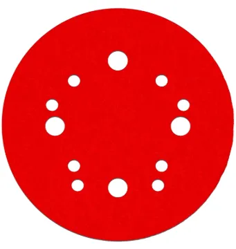 Diablo DCD050180H04G Sanding Disc, 5 in Dia, 180 Grit, Ceramic Abrasive, 5-Hole