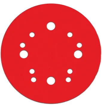 Diablo DCD050100H15G Sanding Disc, 5 in Dia, 100 Grit, Medium, Ceramic Abrasive, 12-Hole