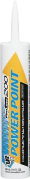 DAP POWER POINT 200 18750 Acrylic Latex Caulk, Brilliant White, -20 to 180 deg F, 10.1 fl-oz Cartrid