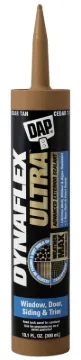 DAP DYNAFLEX ULTRA 7079818221 Advanced Exterior Sealant, Cedar Tan, 40 to 100 deg F, 10.1 oz Cartrid