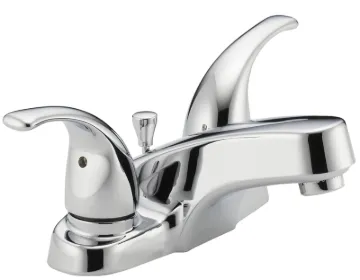DELTA Peerless Tunbridge Series P299628LF Bathroom Faucet, 1.2 gpm, 2-Faucet Handle, Metal, Chrome P