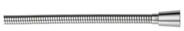 DELTA Universal Showering Series 75020 Extendable Hose, 1/2 in Connection, IPS, 11-3/4 in L Hose, Me