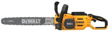 DeWALT DCCS677Y1 Brushless Cordless Chainsaw Kit, Battery Included, 4 Ah, 60 V, Lithium-Ion, 17 in C
