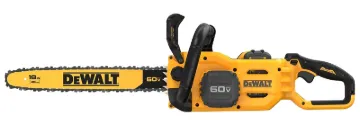DeWALT DCCS672X1 Brushless Cordless Chainsaw Kit, Battery Included, 3 Ah, 60 V, Lithium-Ion, 17 in C