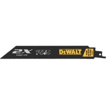 DeWALT DWA4186 Reciprocating Saw Blade, 1 in W, 6 in L, 14/18 TPI
