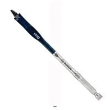 Bosch Daredevil DSB1003 Spade Drill Bit, 3/8 in Dia, 6 in OAL, 1-Flute, 1/4 in Dia Shank, Hex Shank