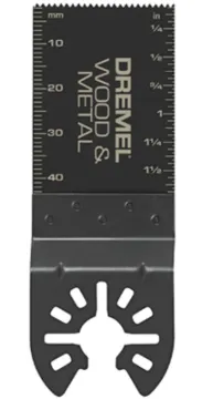 DREMEL MM482 Oscillating Blade, 1-5/8 in D Cutting, Bi-Metal