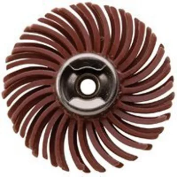 DREMEL EZ473SA Abrasive Brush, 1 in Bit Dia, 1/8 in Arbor/Shank, Rubber Bristle