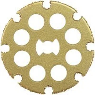 DREMEL EZ Lock EZ544 Cutting Wheel, 1-1/2 in Dia, 0.07 in Thick, 1/8 in Arbor