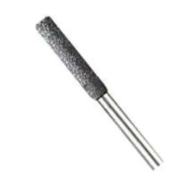 DREMEL 453 Grinding Stone, 5/32 in Dia, 1/8 in Arbor/Shank, 120 Grit, Steel Abrasive