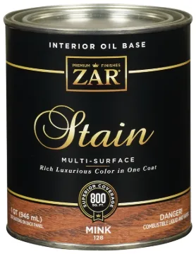 ZAR 12812 Wood Stain, Early American, Liquid, 1 qt, Can