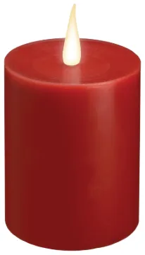 Xodus Innovations +C1684R Candle, Red Candle, D Alkaline Battery, LED Bulb