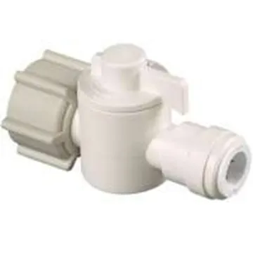 WATTS 3552-0808/P-673 In-Line Valve, 1/2 x 3/8 in Connection, NPS x CTS, 250 psi Pressure, Thermopla