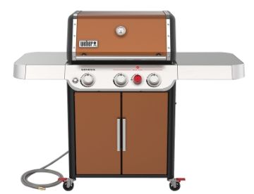 Weber GENESIS E-325s Series 37320001 Gas Grill, 39,000 Btu, Natural Gas, 3-Burner, Enclosed Cabinet