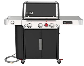 Weber GENESIS EPX-335 Series 37810001 Smart Gas Grill, 39,000 Btu, Natural Gas, 3-Burner, Enclosed C
