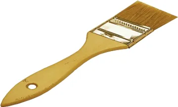 WOOSTER F5117-2-1/2 Paint Brush, 2-1/2 in W, 1-11/16 in L Bristle, China Bristle, Plain-Grip Handle