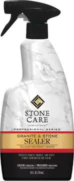 Weiman Spray-N-Seal Series 5187 Stone Surface Sealer, Clear, Liquid, 1 qt Bottle