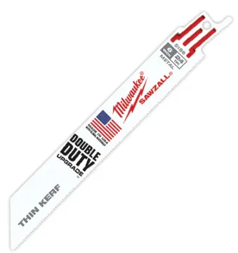 Milwaukee 48-00-5186 Reciprocating Saw Blade, 3/4 in W, 6 in L, 24 TPI
