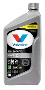 VALVOLINE VV927 Motor Oil, 5W-20, 1 qt Bottle