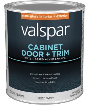 ENAMEL CAB/DR/TRIM SGLO WHT QT