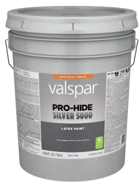PAINT INTR SLVR SEMI-GLOSS WHT