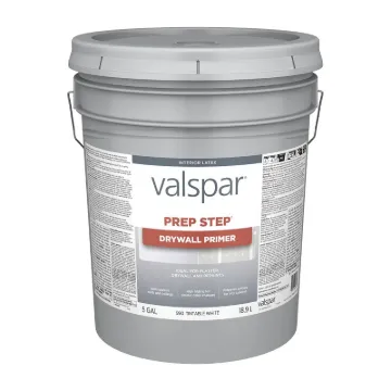 Valspar Prep-Step 044.0000990.008 Interior Latex Primer, White, 5 gal, Can