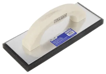 Vulcan 16045 Masonry Float, 10 in L Blade, 4 in W Blade, 5/8 in Thick Blade, Foam Plastic Blade, Squ