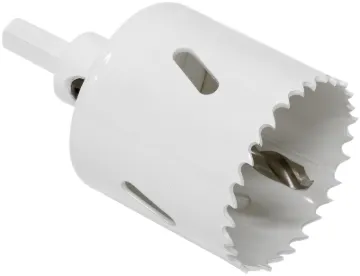 Vulcan 960911OR Hole Saw with Arbor Hanager, 1-5/8 in Dia, 1-7/8 in D Cutting, 4/6 TPI, HSS Cutting