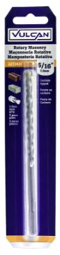 Vulcan 272941OR Drill Bit, 5/16 in Dia, 6 in OAL, Spiral Flute, Straight Shank