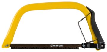 Vulcan JL-BS-101 Hacksaw Combo, 12 in L Blade, 24 TPI, Steel Blade, 6 in D Throat, Steel Frame, Non-