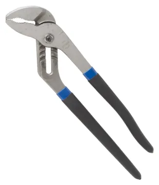 Vulcan PC980-06 Groove Joint Plier, 12 in OAL, 2 in Jaw, Black & Blue Handle, Non-Slip Handle, 2 in