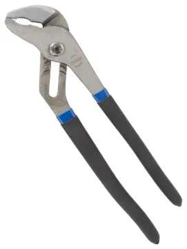 Vulcan PC980-05 Groove Joint Plier, 10 in OAL, 1-5/8 in Jaw, Black & Blue Handle, Non-Slip Handle, 1
