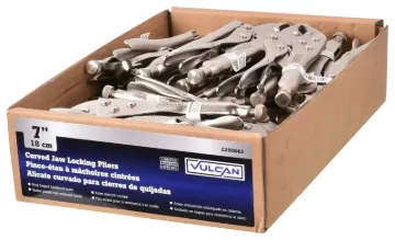 Vulcan PC927-22 Lock Plier, 7 in OAL, Comfortable Grip Handle