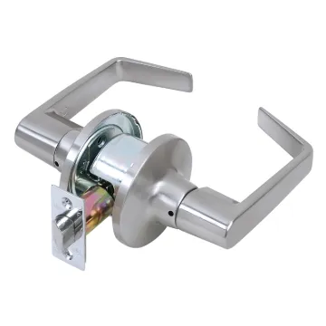 Tell Manufacturing CL100197 Passage Leverset, Satin Chrome, Steel, Reversible Hand, 2 Grade