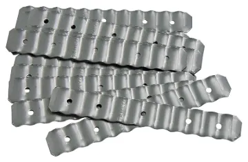 TAMLYN BT22SP K-Style Gutter Connector, 6-3/8 in L, 7/8 in W, Carbon Steel