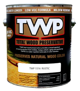 TWP TWP1516-1 Wood Preservative, Rustic Oak, Liquid
