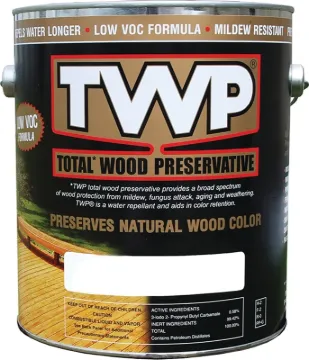 TWP 1500 Series TWP-1502-1 Stain and Wood Preservative, Redwood, Liquid, 1 gal, Can