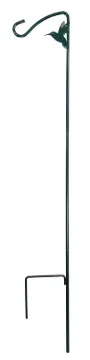 More Birds 38021 Hummingbird Hook, Decorative, Steel, Black, Powder-Coated, For: Hummingbird Feeder
