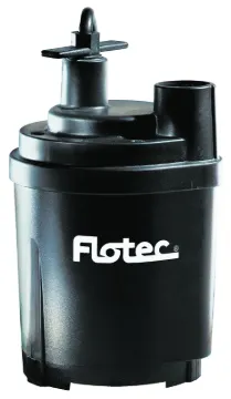 Sta-Rite Flotec Tempest FP0S1300X Submersible Utility Pump, 115 V, 0.166 hp, 1 in Outlet, 1470 gph,