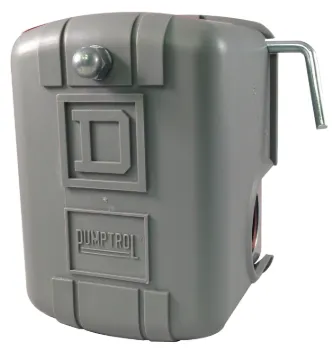 Square D FSG2J20M1CP Water Pump Pressure Switch, 1-Phase, 115 to 230 V, DP, 20 to 40 psi Working, NE