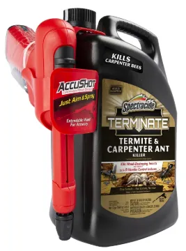 Spectracide HG-96375 Termite and Carpenter Ant Killer, Liquid, Spray Application, 1.33 gal Can