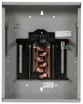 Siemens PN PN1224B1100C Assembled Load Center, 100 A, 12-Space, 24-Circuit, Main Breaker, Plug-On Ne