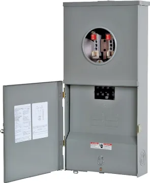 Siemens MC0408B1200RT Meter Combination Load Center, 200 A, 4 -Space, 4 -Jaw, 8 -Circuit, NEMA 3R En