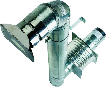 SELKIRK 283870 Pellet Stove Kit, Thru-The-Wall, Stainless Steel