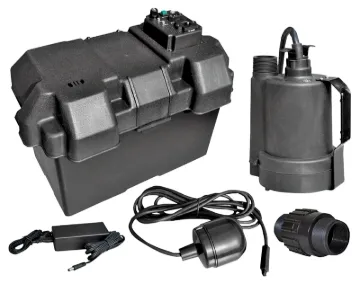 SUPERIOR PUMP 92900 Battery Back Up Kit, 12 VDC, Thermoplastic
