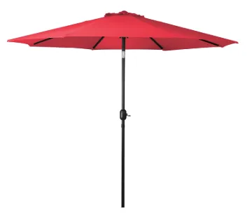 Seasonal Trends 69867 Crank Umbrella, 92.9 in H, 107.9 in W Canopy, 107.9 in L Canopy, Round Canopy,
