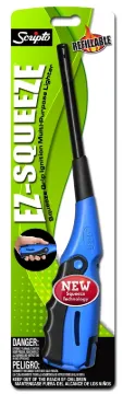 Scripto EZ-SQUEEZE BGM27-1/12CD Multi-Purpose Lighter, Refillable: Yes